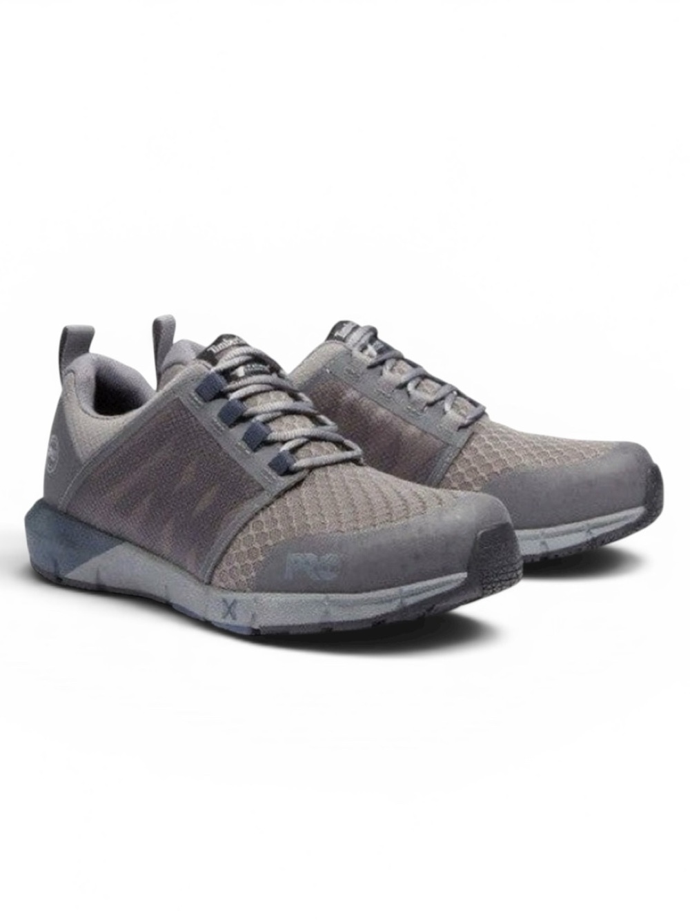 Timberland PRO Radius Composite Toe Work Sneaker Utility Shoes Gray Black 8.5